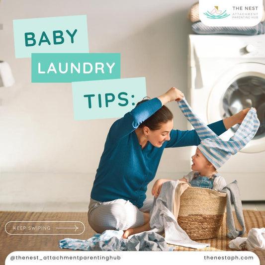 Baby Laundry Tips | The Nest Attachment Parenting Hub