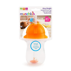 Munchkin Click Lock™ Weighted Flexi-Straw Cup 10oz 12m+ | The Nest Attachment Parenting Hub