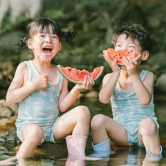 Ann & Dan 3-PC Baby Underwear Sando Shorts Set