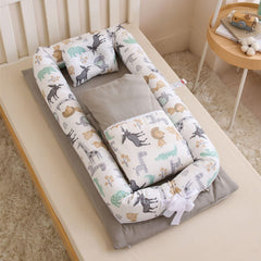 MamboBabyPh - Bed Nest with Pillow & Blanket