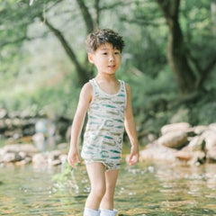 Ann & Dan 3-PC Baby Underwear Sando Shorts Set