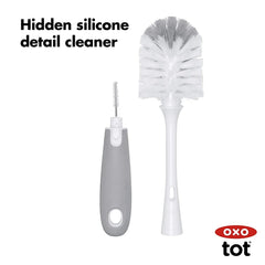 Oxo Tot Bottle Brush with Nipple Cleaner and Stand