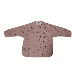 Nathan & Emma Long Sleeve Baby Bib with Wide Food Catcher