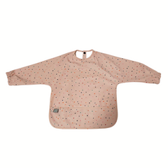 Nathan & Emma Long Sleeve Baby Bib with Wide Food Catcher