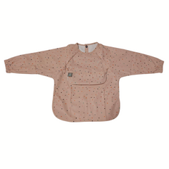 Nathan & Emma Long Sleeve Baby Bib with Small Food Catcher