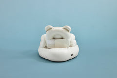 Richell Inflatable Reclining Soft Baby Chair Beige