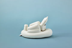 Richell Inflatable Reclining Soft Baby Chair Beige