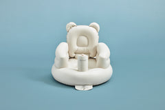 Richell Inflatable Reclining Soft Baby Chair Beige