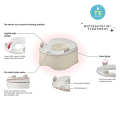 Richell TS Potty Beige