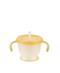 Richell Aqulea Cup de Straw Training Mug 6m+