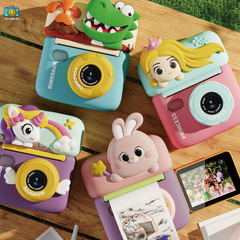 Pix & Play Kids HD Digital Flip Screen and Instant Printing Camera