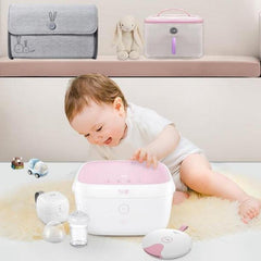 59S 4th Gen 3-min Smart Sterilization Box - UVC LED Milk Bottle Sterilizing Box T5 With Battery | The Nest Attachment Parenting Hub