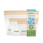 Zippies Color Reusable Bags Linen Dreams Sampler Pack | The Nest Attachment Parenting Hub