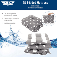 Keenz 7S Stroller Wagon Dual Sided Mattress | The Nest Attachment Parenting Hub