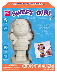 ArtKids Paint Your Own Plaster Sweet Girl Painting Art Set