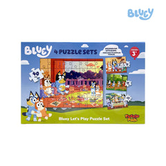 Artlings Puzzle Pals Bluey Kids Puzzle Collection 3+