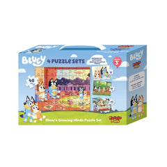 Artlings Puzzle Pals Bluey Kids Puzzle Collection 3+