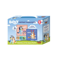 Artlings Puzzle Pals Bluey Kids Puzzle Collection 3+
