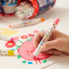 Flower Monaco Bathtub Graffiti Crayons