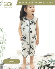Ann & Dan Sleeveless Onesie Romper