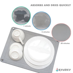 Kyubey Instadry Dish Pad | The Nest Attachment Parenting Hub