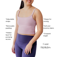 Elation Nursing and Hands-free Pumping Cami
