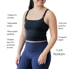 Elation Nursing and Hands-free Pumping Cami