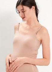Mamaway Bra Top The Signature Maternity Nursing Cami 240821D5 Dusty Pink