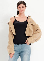 Mamaway Bra Top The Signature Maternity Nursing Cami 240821X1 Black