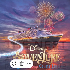 Disney Cruise Pixie Dusting Magnet