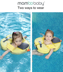 Mambobaby Air-Free Waist Type Floater w/ Canopy Medium (8-24mo)