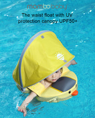 Mambobaby Air-Free Waist Type Floater w/ Canopy Medium (8-24mo)