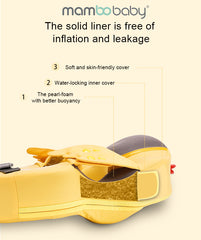 Mambobaby Air-Free Waist Type Floater w/ Canopy Medium (8-24mo)