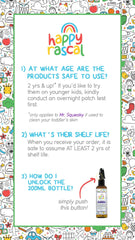 Happy Rascal Mr. Squeaky! Natural Toy Cleaner | The Nest Attachment Parenting Hub