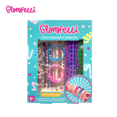 Glamfetti Charm Bracelet & Tattoo Set (GL0281)
