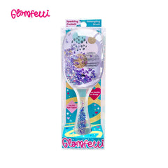 Glamfetti Sparkly Confetti Detangler Brush | The Nest Attachment Parenting Hub