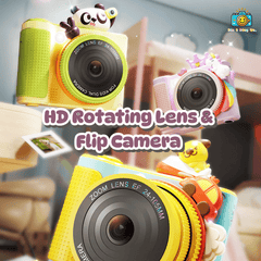 Pix & Play HD Rotating Lens & Flip Camera