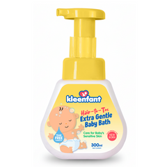 Kleenfant Newborn Hair-to-Toe Extra Gentle Baby Bath