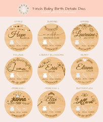 Hello World Baby Birth Details Disc