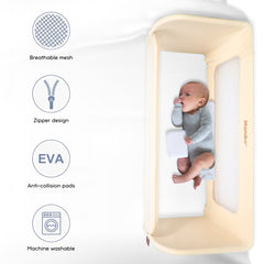 MamboBabyPh - Foldable Bed Rail Crib