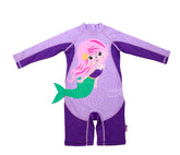 Zoocchini UPF50 Swimsuit (Baby/Toddler) - Mia the Mermaid