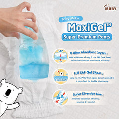 Baby Moby Diaper Pants - XXL (17-25kg)