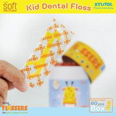 Smile Soft Flossers Kid Dental Floss 2y+