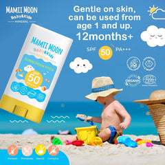 Mamii Moon Baby & Kids Mineral Sunscreen Stick SPF50 PA+++