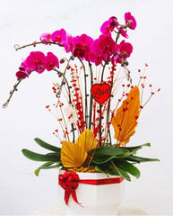 Vivi by Flossom Valentines Arrangement with Vase - Large | The Nest Attachment Parenting Hub