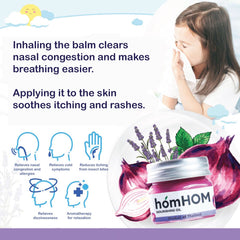 homHOM Nourishing Oil Balm Shallot Extract 25g 3y+