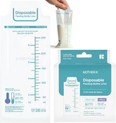 Mother-k Disposable Bottle Liners 250ml (No Zipper)