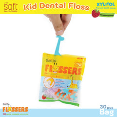 Smile Soft Flossers Kid Dental Floss 2y+