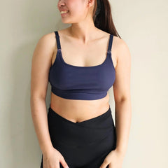 Elation Scoop Neck Nursing & Hands-free Pumping Bra