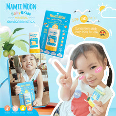 Mamii Moon Baby & Kids Mineral Sunscreen Stick SPF50 PA+++